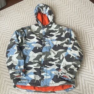 Mini Boden size 11-12 fleece lined jacket